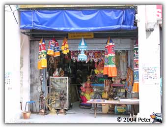 Shop in Little India Penang
