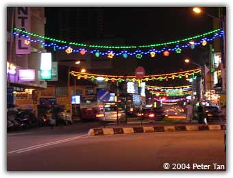 Penang Road at night