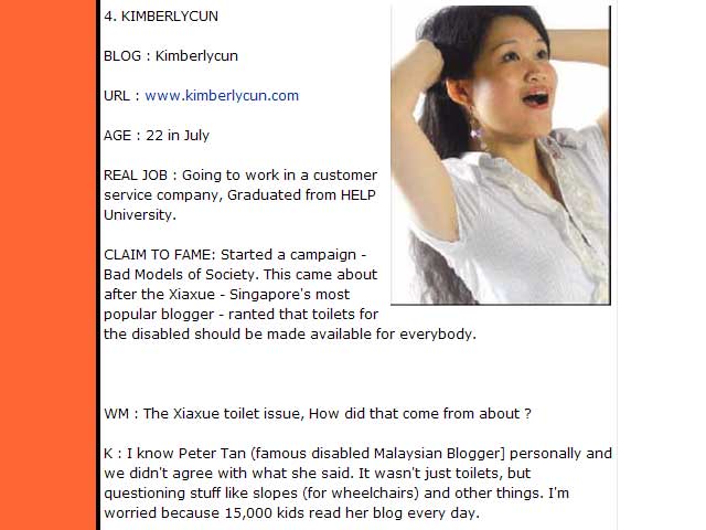 Malay Mail - Blogging Babes - Kimberly
