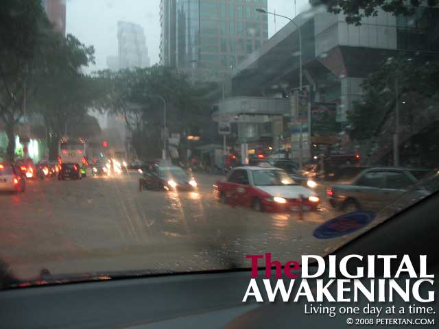 Flash floods in Kuala Lumpur