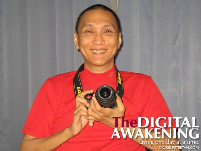 Posing with my Nikon D60