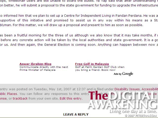 Google Adsense - Anwar Ibrahim Next Prime Minister of Malaysia