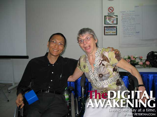 Peter Tan and Sue Rickell